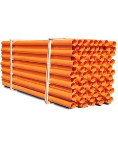 Tubo pvc Rosso 3m